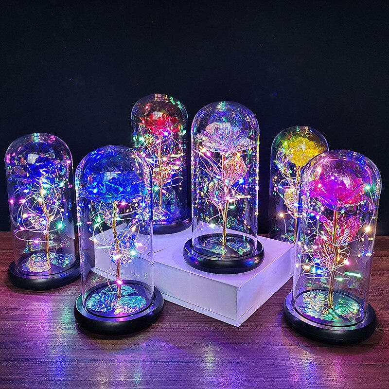 LED Enchanted Galaxy Rose — Glowing Eternal Rose Gift for Valentine's Day & Anniversaries