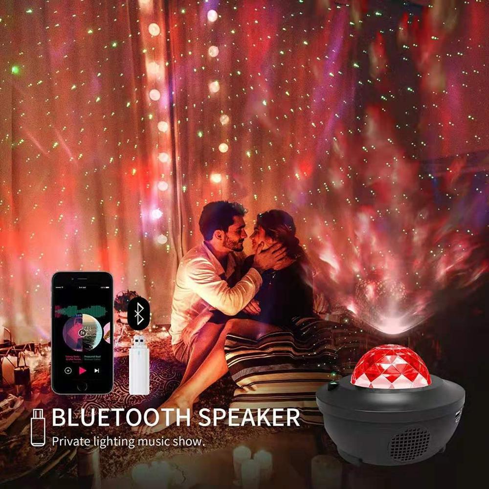 Galaxy LED Projector Light — Star & Nebula Room Projector for Bedroom & Parties