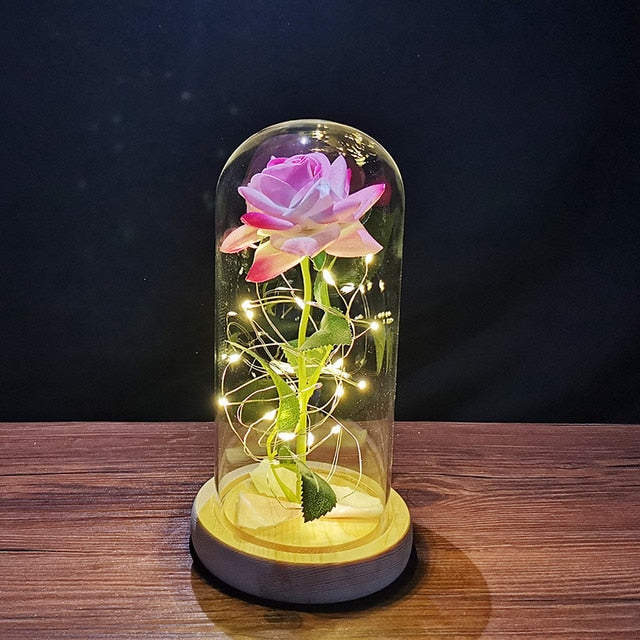 LED Enchanted Galaxy Rose — Glowing Eternal Rose Gift for Valentine's Day & Anniversaries