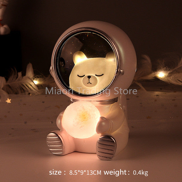 Galaxy Guardian LED Night Light — Astronaut Space Lamp for Kids’ Bedroom