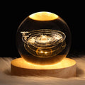 3D LED Galaxy Night Light — Moon & Planet Decor Lamp for Bedroom or Kids Room