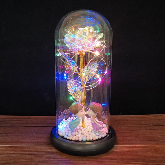 LED Enchanted Galaxy Rose — Glowing Eternal Rose Gift for Valentine's Day & Anniversaries