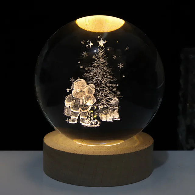 3D LED Galaxy Night Light — Moon & Planet Decor Lamp for Bedroom or Kids Room