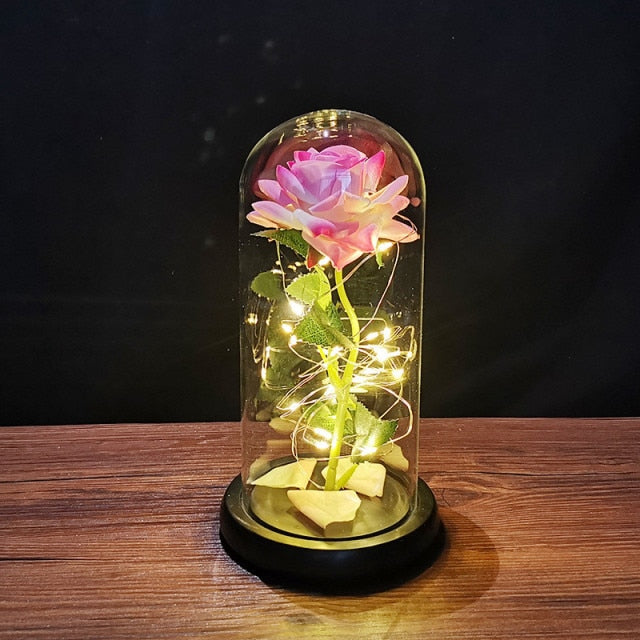 LED Enchanted Galaxy Rose — Glowing Eternal Rose Gift for Valentine's Day & Anniversaries