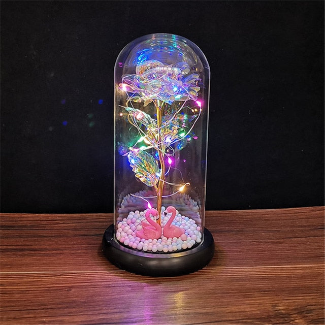 LED Enchanted Galaxy Rose — Glowing Eternal Rose Gift for Valentine's Day & Anniversaries