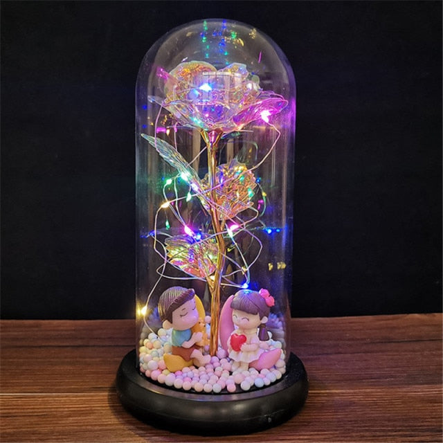 LED Enchanted Galaxy Rose — Glowing Eternal Rose Gift for Valentine's Day & Anniversaries