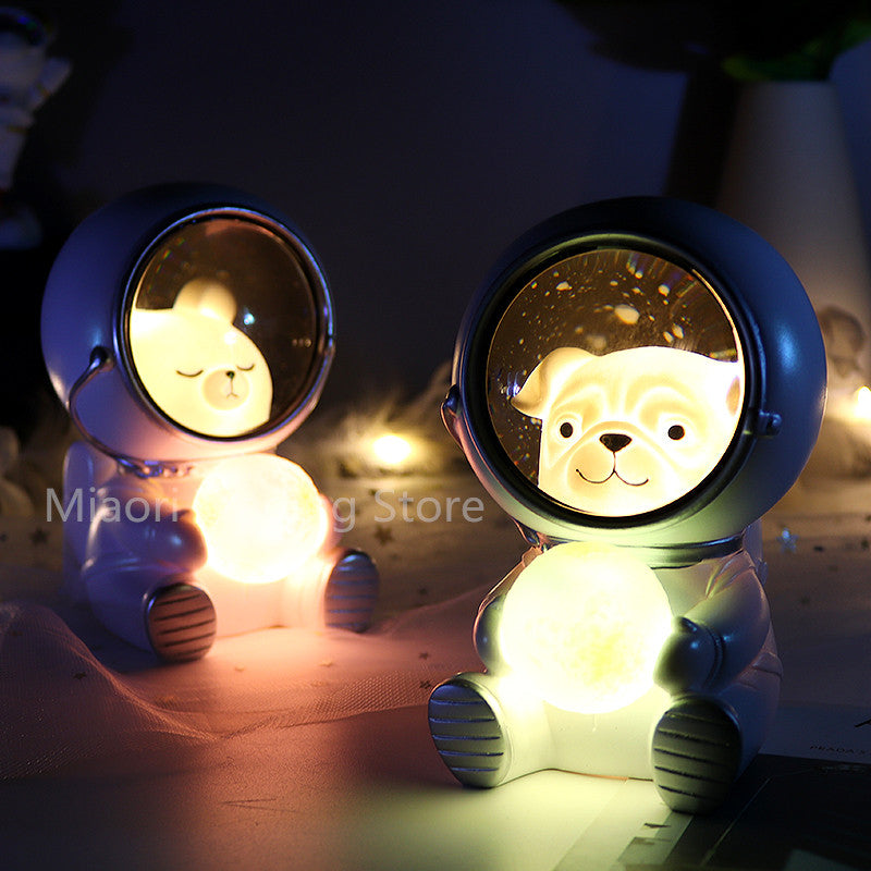 Galaxy Guardian LED Night Light — Astronaut Space Lamp for Kids’ Bedroom