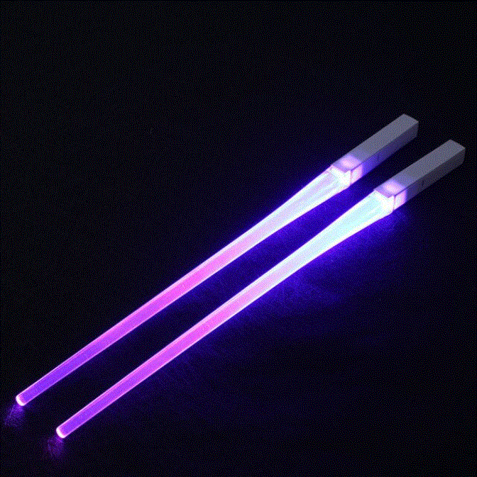 LED Lightsaber Chopsticks — Glowing Star Wars Inspired Dining Chopsticks