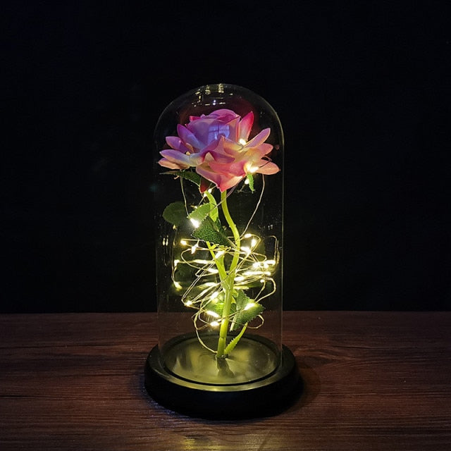 LED Enchanted Galaxy Rose — Glowing Eternal Rose Gift for Valentine's Day & Anniversaries