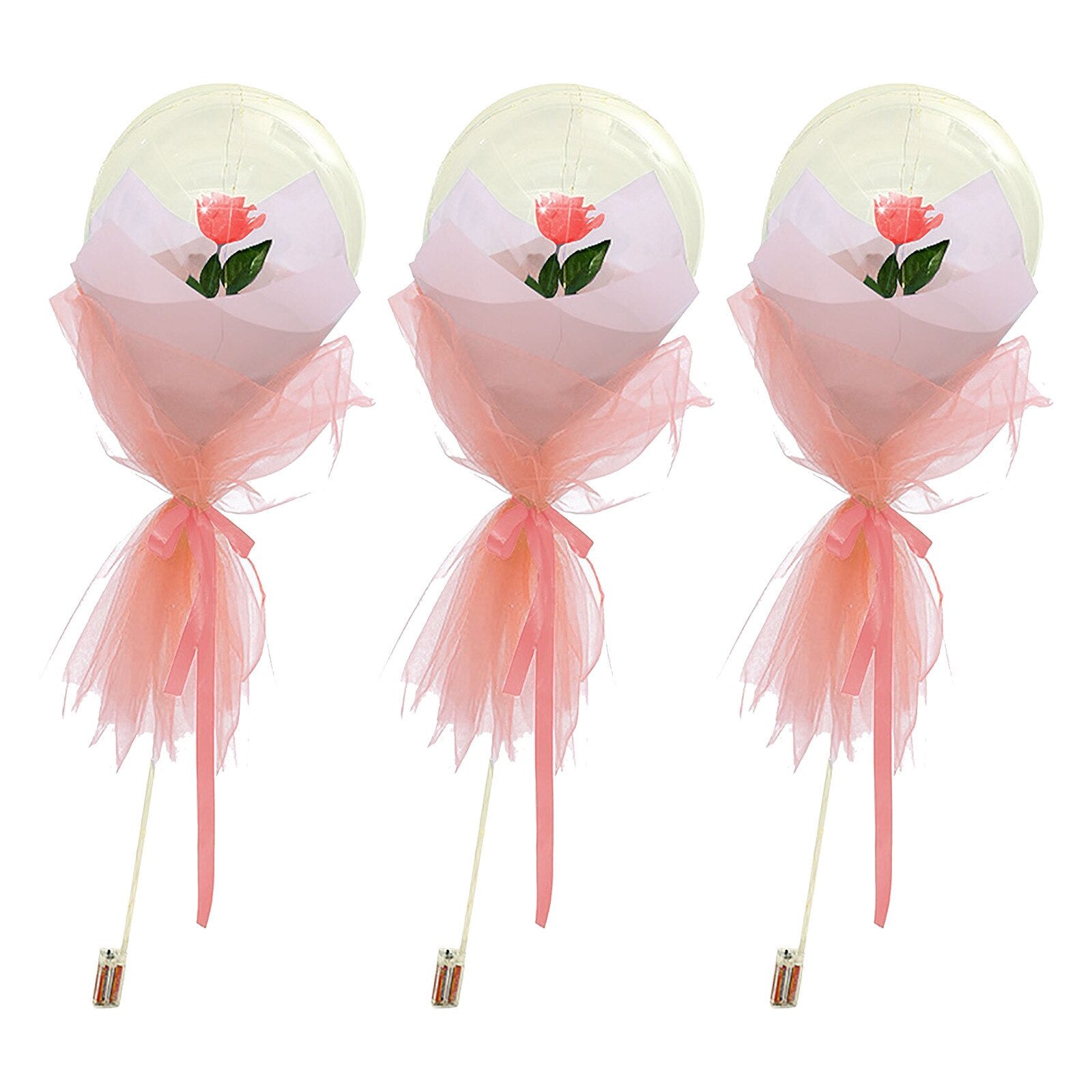 LED Rose Bouquet — Glowing Flower Arrangement for Home Decor & Romantic Gifting