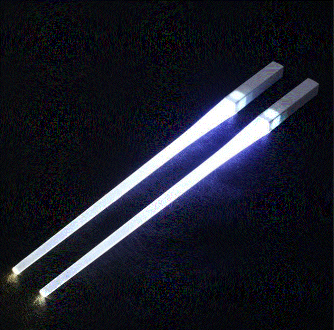 LED Lightsaber Chopsticks — Glowing Star Wars Inspired Dining Chopsticks