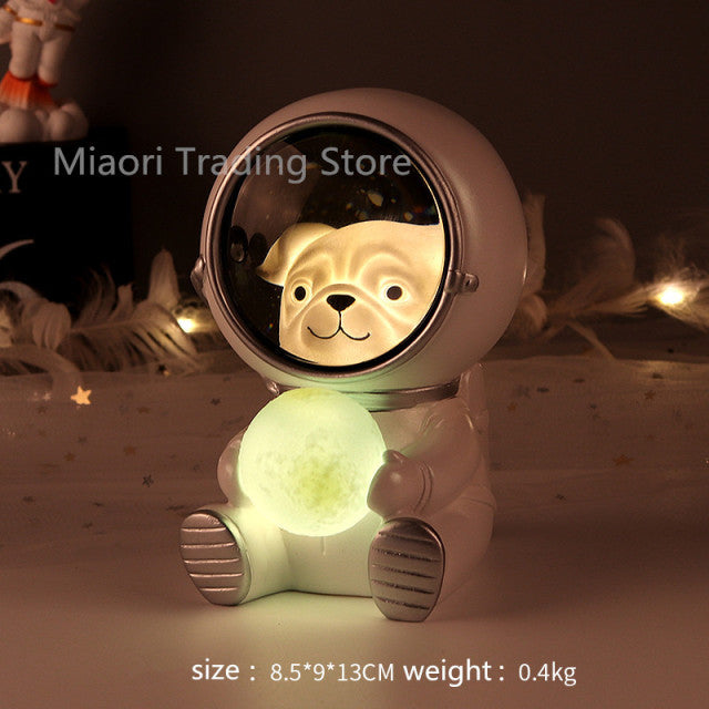 Galaxy Guardian LED Night Light — Astronaut Space Lamp for Kids’ Bedroom