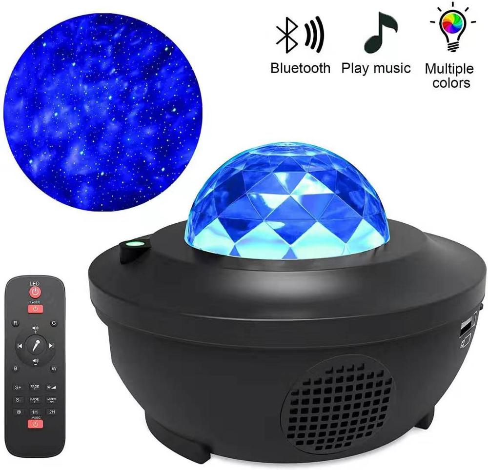Galaxy LED Projector Light — Star & Nebula Room Projector for Bedroom & Parties