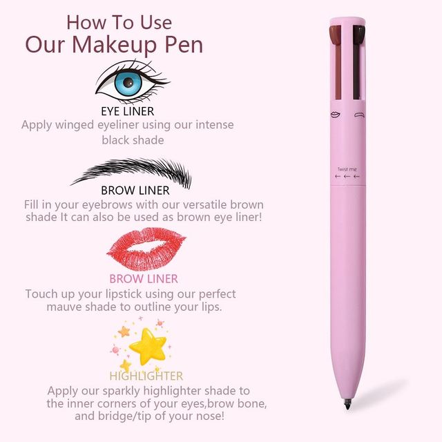 Precision Eyebrow Pencil — Long-Lasting Smudge-Proof Brow Pen for Defined Natural Brows