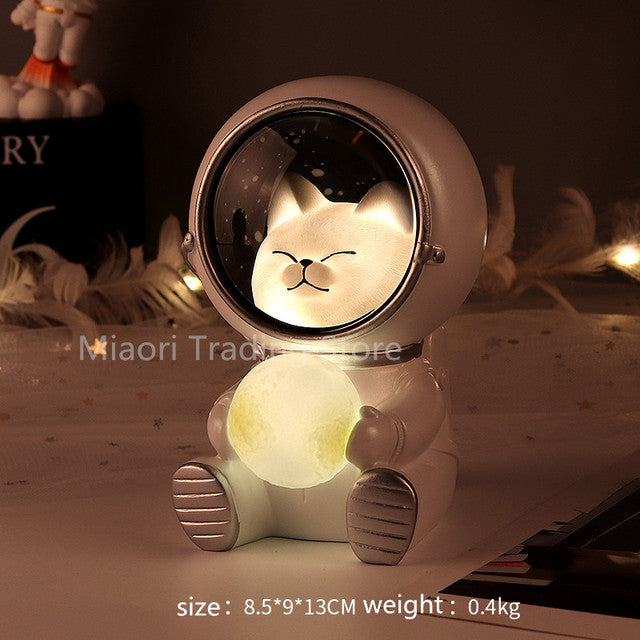 Galaxy Guardian LED Night Light — Astronaut Space Lamp for Kids’ Bedroom