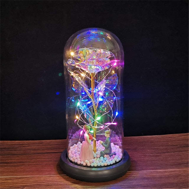 LED Enchanted Galaxy Rose — Glowing Eternal Rose Gift for Valentine's Day & Anniversaries