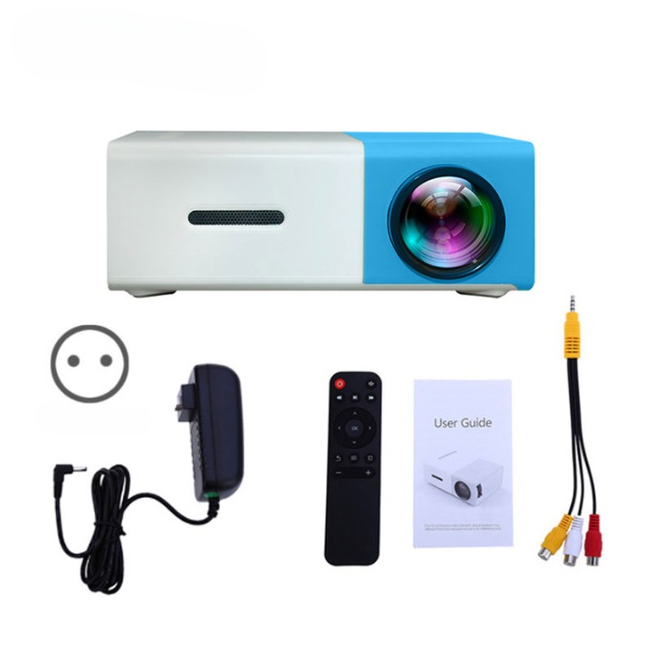 YG300 Mini LED Projector — Portable Home Theater Projector for Movies & Gaming