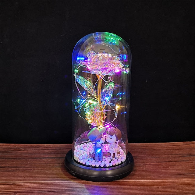 LED Enchanted Galaxy Rose — Glowing Eternal Rose Gift for Valentine's Day & Anniversaries