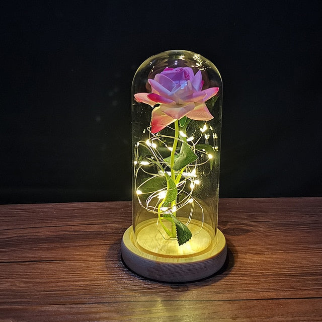 LED Enchanted Galaxy Rose — Glowing Eternal Rose Gift for Valentine's Day & Anniversaries