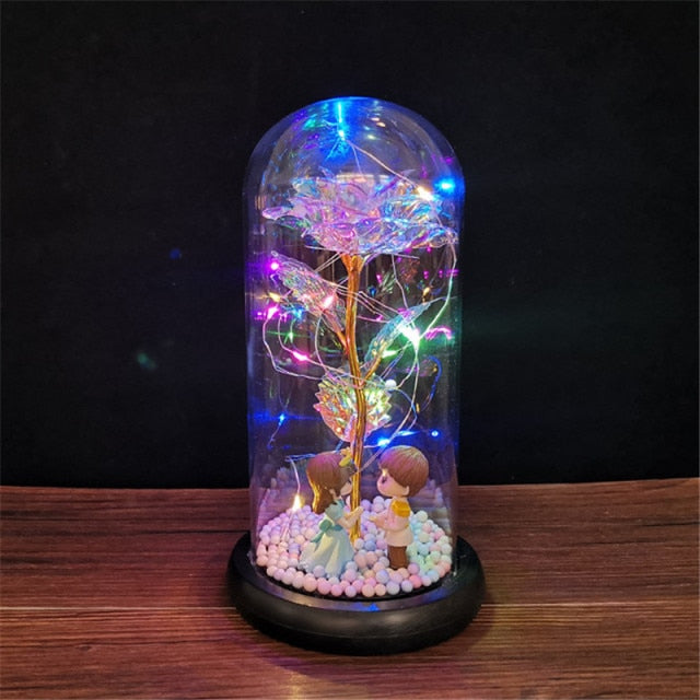 LED Enchanted Galaxy Rose — Glowing Eternal Rose Gift for Valentine's Day & Anniversaries