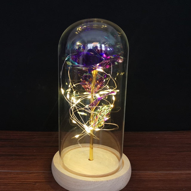 LED Enchanted Galaxy Rose — Glowing Eternal Rose Gift for Valentine's Day & Anniversaries