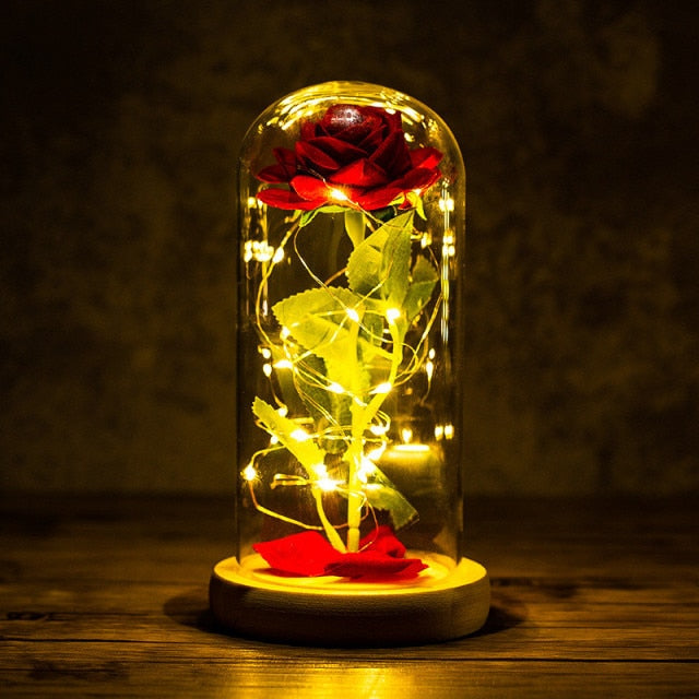 LED Enchanted Galaxy Rose — Glowing Eternal Rose Gift for Valentine's Day & Anniversaries