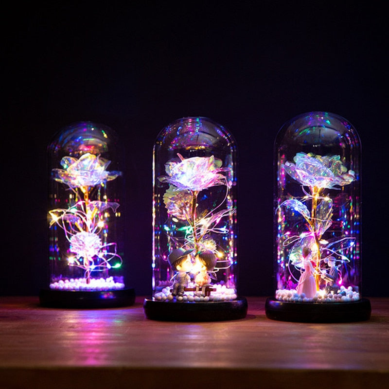 LED Enchanted Galaxy Rose — Glowing Eternal Rose Gift for Valentine's Day & Anniversaries