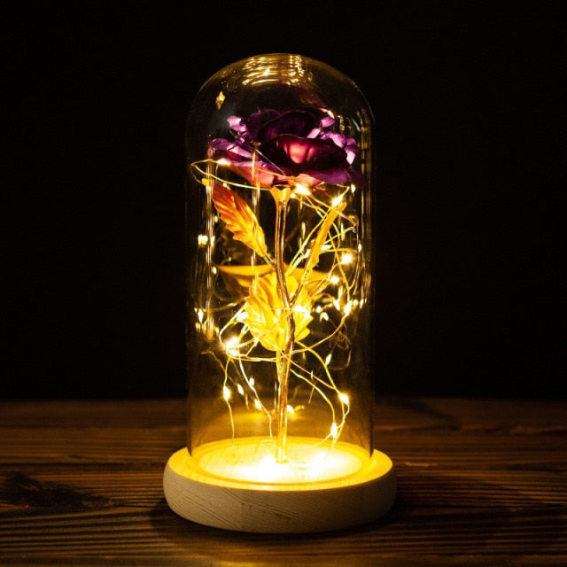 LED Enchanted Galaxy Rose — Glowing Eternal Rose Gift for Valentine's Day & Anniversaries