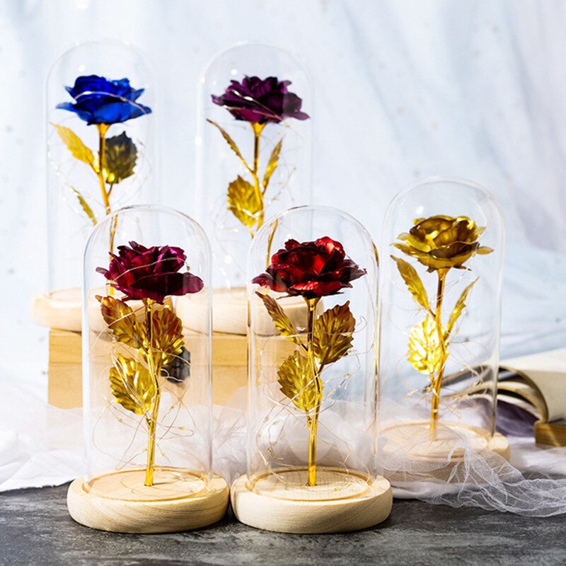 LED Enchanted Galaxy Rose — Glowing Eternal Rose Gift for Valentine's Day & Anniversaries