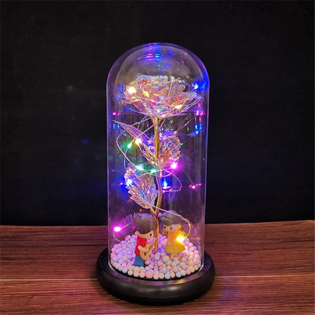 LED Enchanted Galaxy Rose — Glowing Eternal Rose Gift for Valentine's Day & Anniversaries